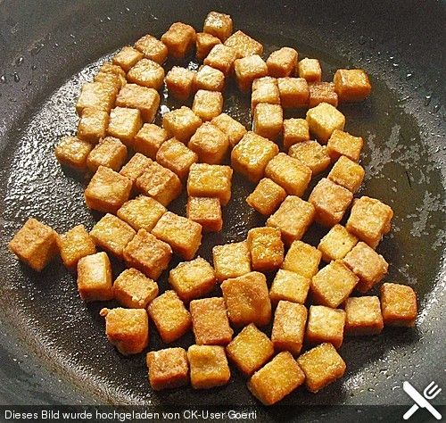 Grundrezept für knusprig gebratenen Tofu, ein leckeres Rezept aus der Kategorie...