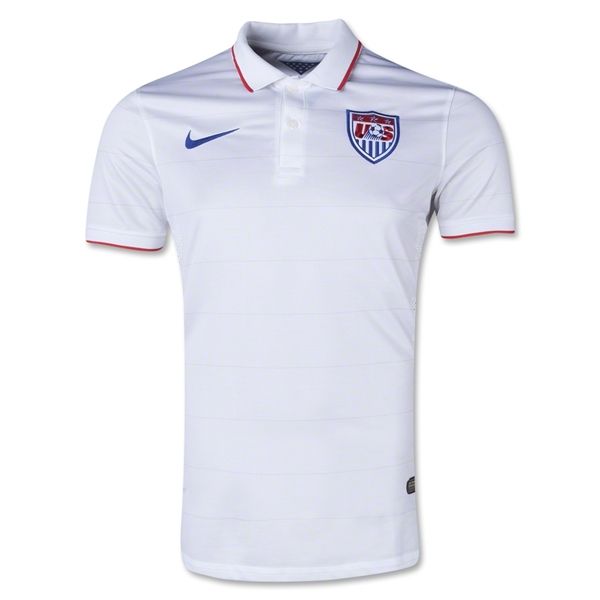 USA 2014 Authentic Home Soccer Jersey - WorldSoccerShop.com | World cup