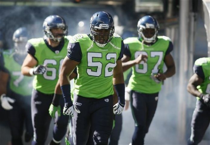 Seattle seahawks outlet bright green jersey