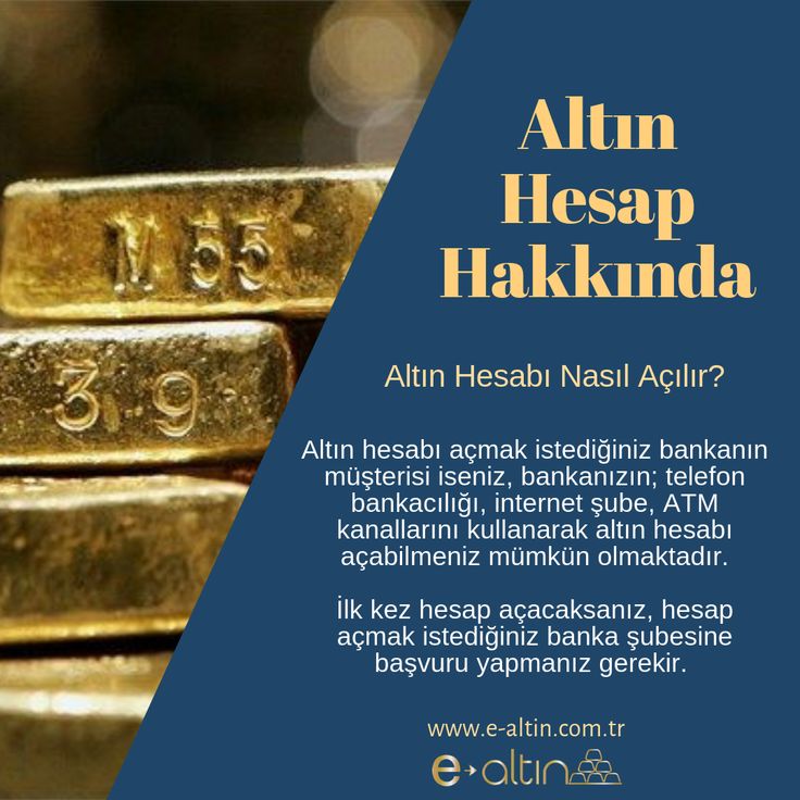 Altin Hesap Hakkinda Panosundaki Pin