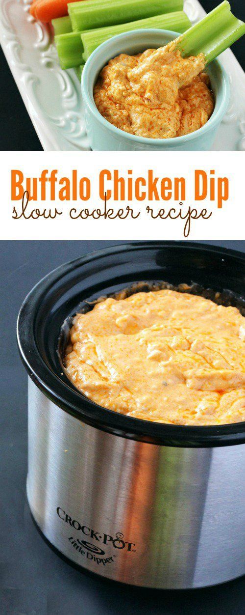 Buffalo Chicken Dip Easy Crockpot Recipe Party And Perfect For Football Games