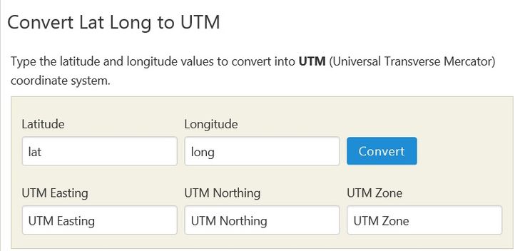 free utm to lat long converter free utm to lat long converter