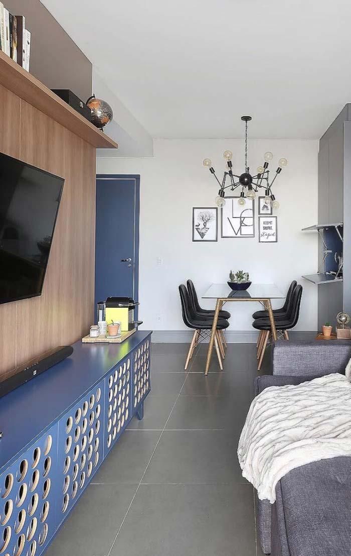 zimmer renovierung und dekoration farbgestaltung wohnzimmer schwarz weis, room rack: 60 modelle und ideen, um ihr zimmer zu dekorieren, Innenarchitektur