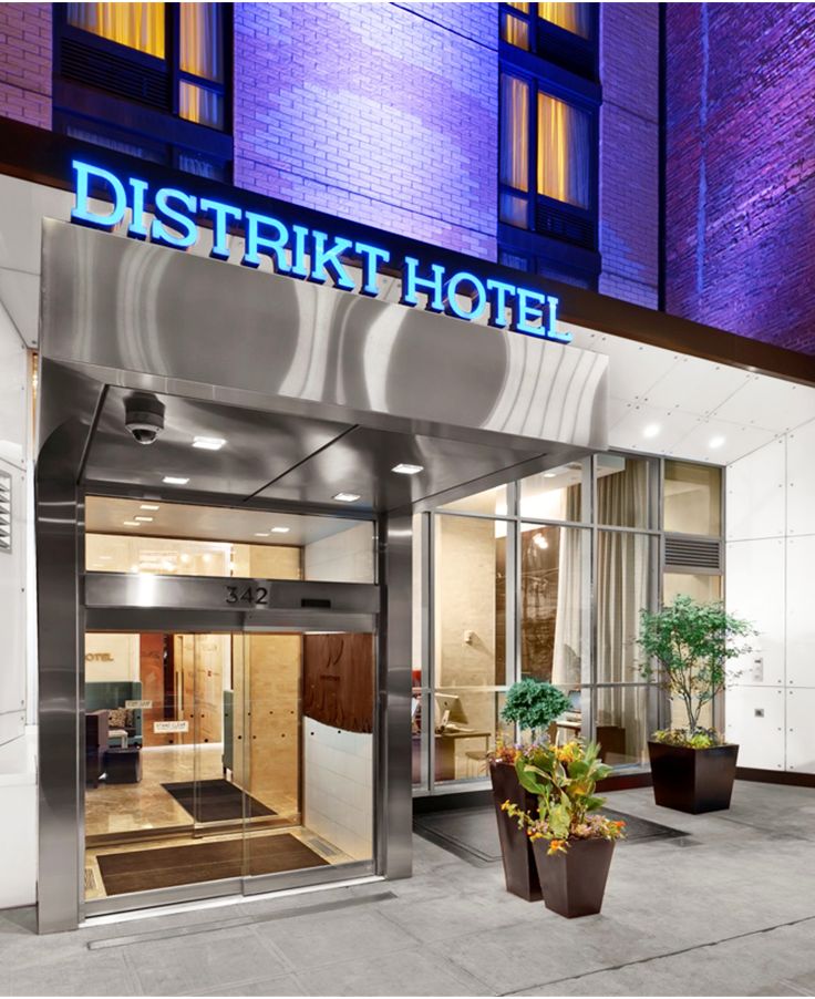 Distrikt Hotel is set in the very heart of New York city
