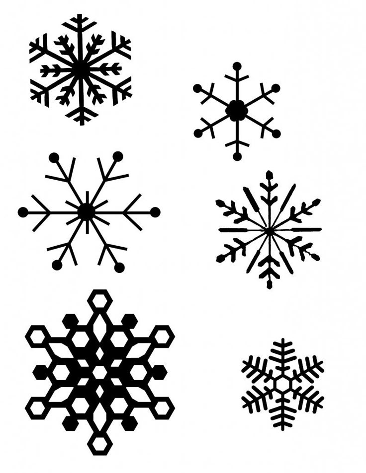 snowflake designs templates