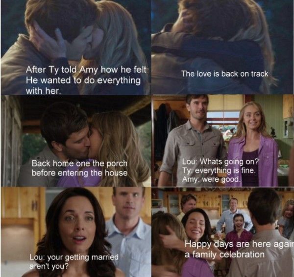 When Does Ty Come Back To Heartland Season 8 Episode 10 When Ty and Amy finally got back together again