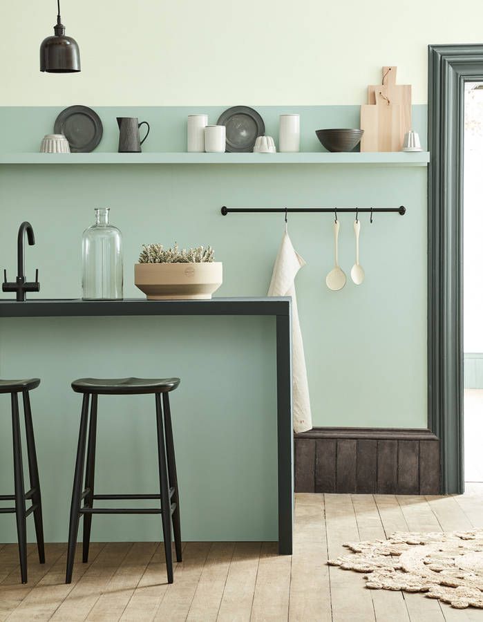 Les 10 Commandements Déco Du Printemps 2018 Our Home Kitchen Le Vert Au Mur Tu Adopteras