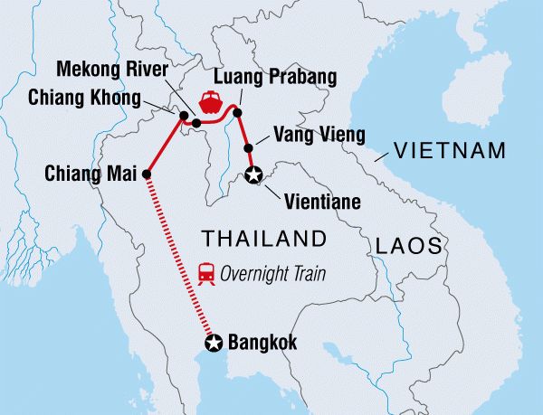81 best Trips images on Pinterest | Adventure travel, Maps and Cards Thailand & Laos Adventure overview | Thailand & Laos Adventure
