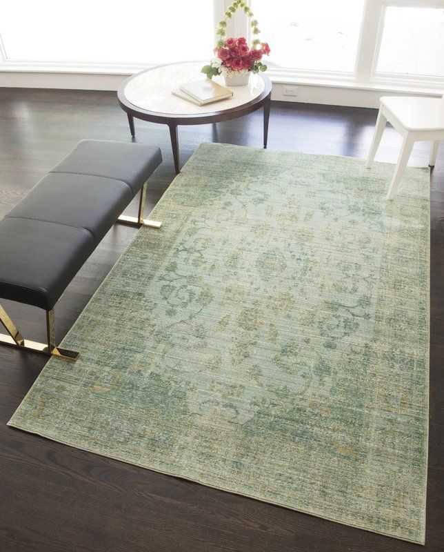 Asteria Clymene Green Area Rug Rugs America Green Area Rugs Area Rugs