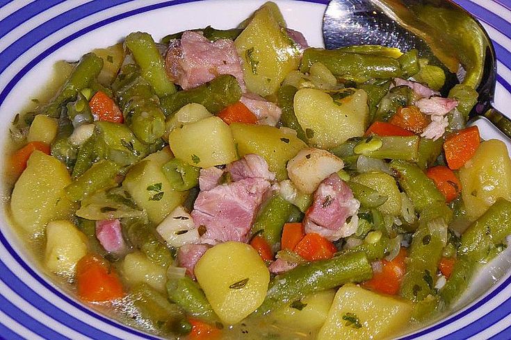 Grüne Bohnensuppe von Alexandra| Chefkoch | Soupe aux haricots verts ...
