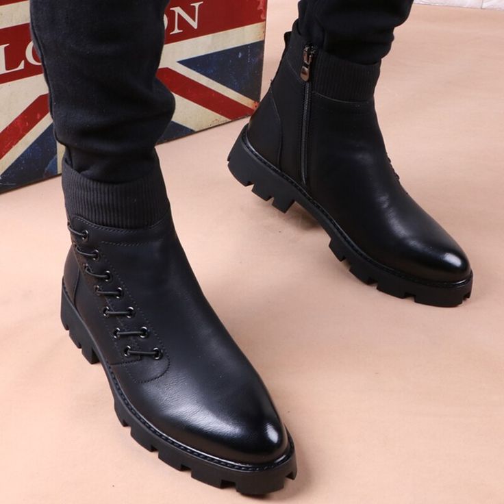 Italian Brand Designer Mens Leisure Cowboy Boots Natural Leather Italian Brand Designer Mens Leisure Cowboy Boots Natural Leather