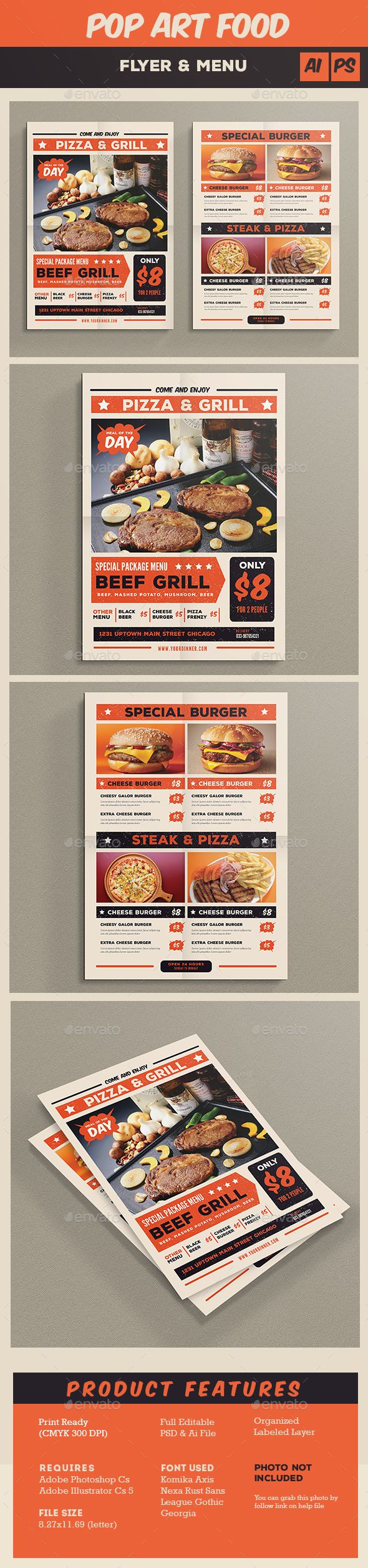 851 best flyer design images on pinterest print templates flyer ai templates flyers food