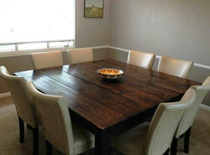 Round Dining Table For 8 People 73 best square tables images on pinterest | square tables, solid Round Dining Table For 8 People 73 best square tables images on pinterest | square tables, solid