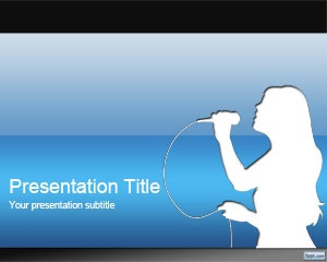 ppt music templates free download
