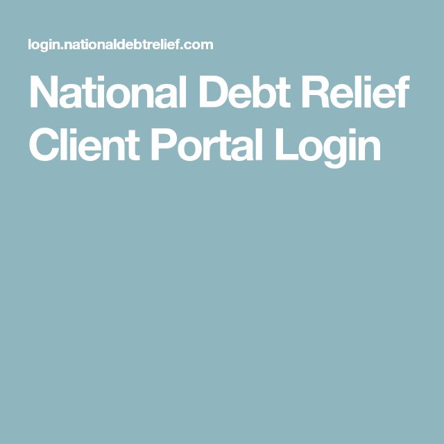 National Debt Relief Client Portal Login National Debt Relief Client Portal Login