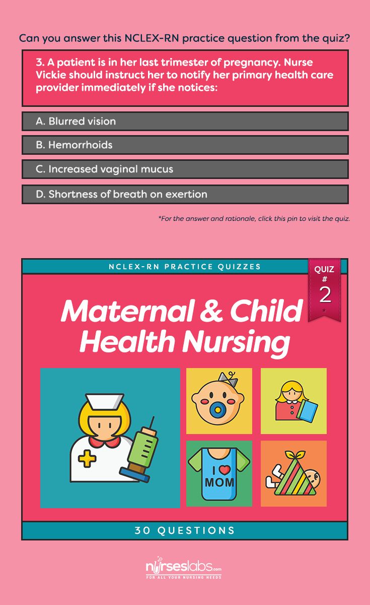 Quiz #2: Maternal and Child Health Nursing (30 Questions) | Nursing Exam Questions and Reviewers | Pinterest | Nursing exam, Nclex and Kids health