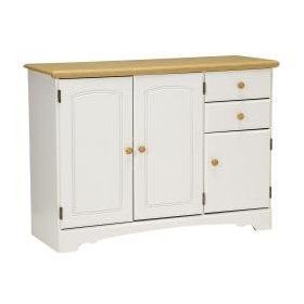 New Visions By Lane Kitchen Buffet White And Maple New Visions By Lane Kitchen Buffet White And Maple