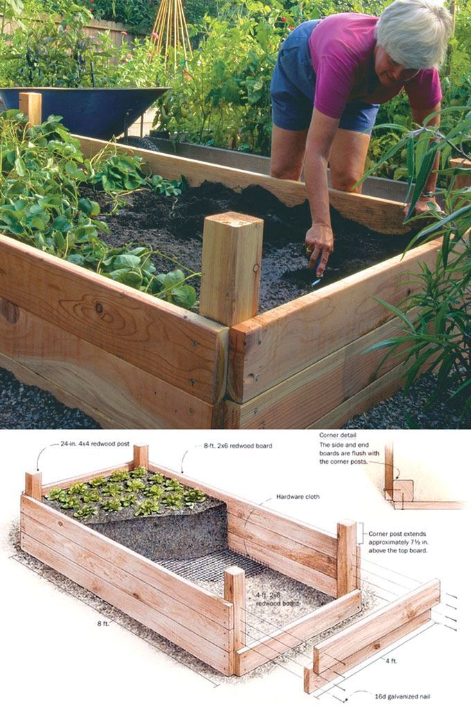 28 Best Diy Raised Bed Garden Ideas Designs Building A