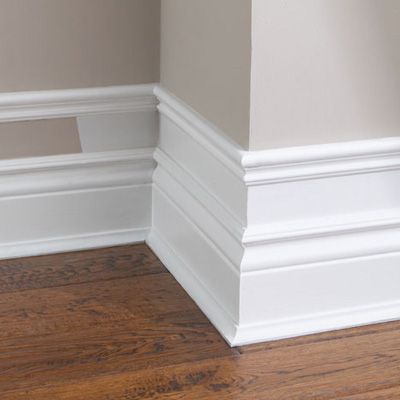 Diy Make Your Baseboard More Dramatic Add Small Pieces Of Trim Diy Make Your Baseboard More Dramatic Add Small Pieces Of Trim To The Top Existing A Few Inches And Another Pi