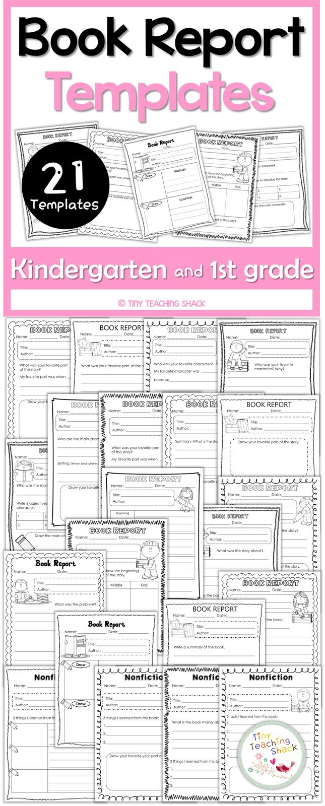 book report templates book reports pinte