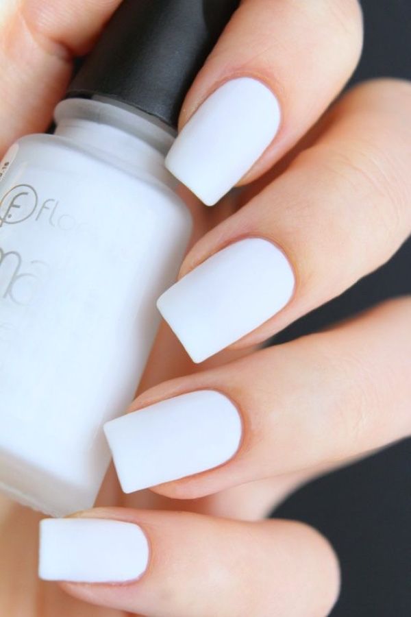 cool 10 Chic White Nail Trend Ideas , The best chic white nail color trends to i…