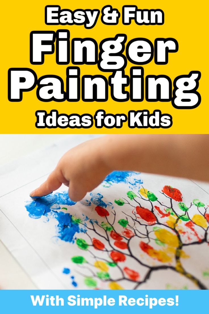 Here Are The Best Finger Painting Ideas For Kids And Easiest Recipes 5c4f6b701431c250839afe0939fc51a2
