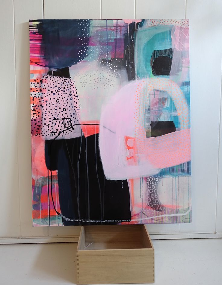 Acrylgemälde von Mette Lindberg www.mettesmaleri.dk - Art Apartment - #Acrylg...