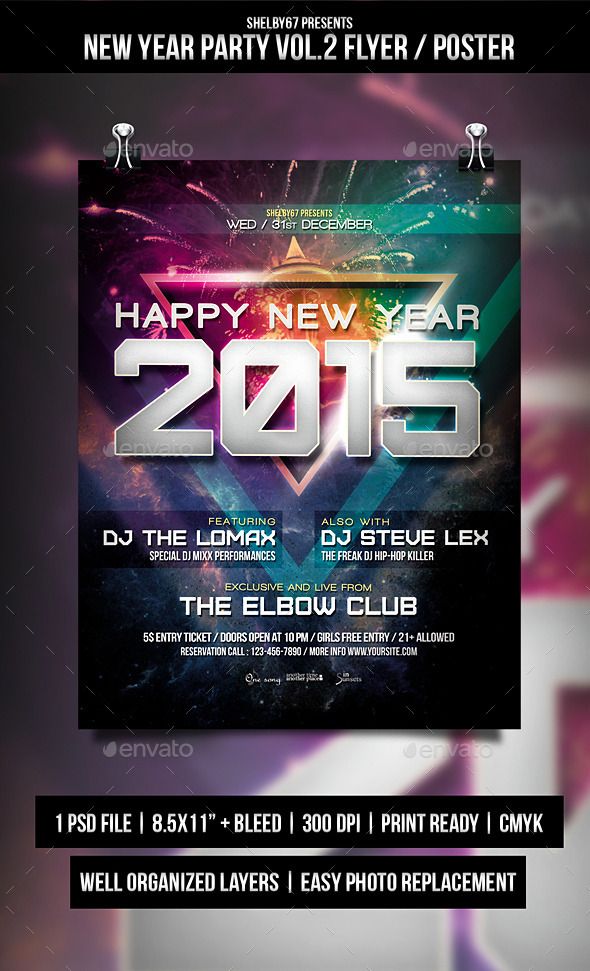 254 best Download Flyer Template images on Pinterest Event - new year poster template 254 best Download Flyer Template images on Pinterest Event - new year poster template