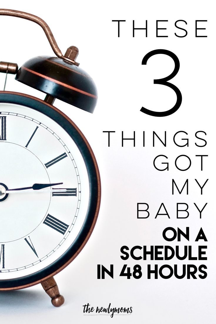 These 3 Things Got My Baby On A Schedule In 48 Hours Funny