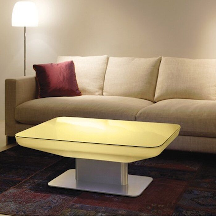 Orren Ellis Sydni Led Plastic Coffee Table Wayfair Coffee Table Cool Coffee Tables Coffee Table Wayfair