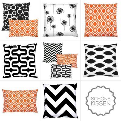 Die besten 25+ Orange kissen Ideen auf Pinterest braunes Sofa - wohnzimmer schwarz weis orange Die besten 25+ Orange kissen Ideen auf Pinterest braunes Sofa - wohnzimmer schwarz weis orange