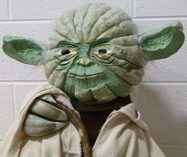 yoda pumpkin university of west georgia carve on the quad 2012