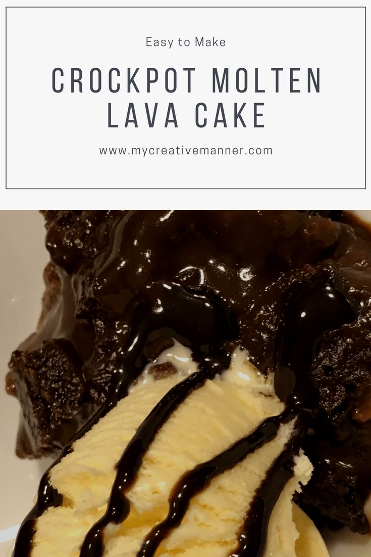Crockpot Lava Cake Recipe Star Crockpot Lava Cake Recipe Star