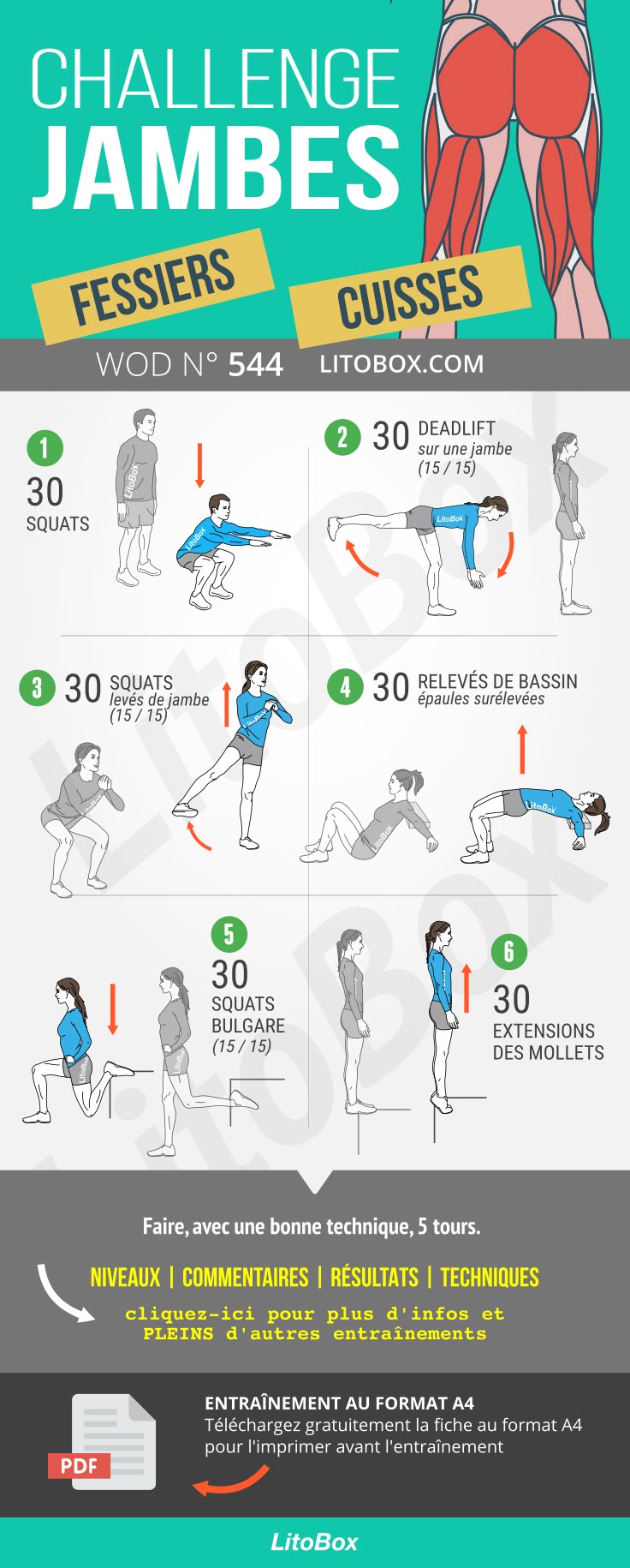 Challenge jambes (PDF à télécharger)