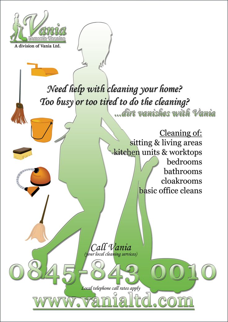 flyers for cleaning business
