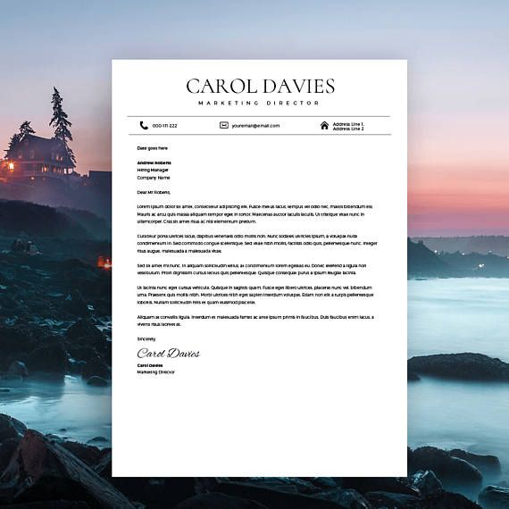 Modern Resume Template and Cover Letter, one of our successful resume templates which will make you STAND OUT from the rest when seeking that job you’re really after. Having designed multiple job winning Resumes and Resume Templates for last couple of years, this resume template was