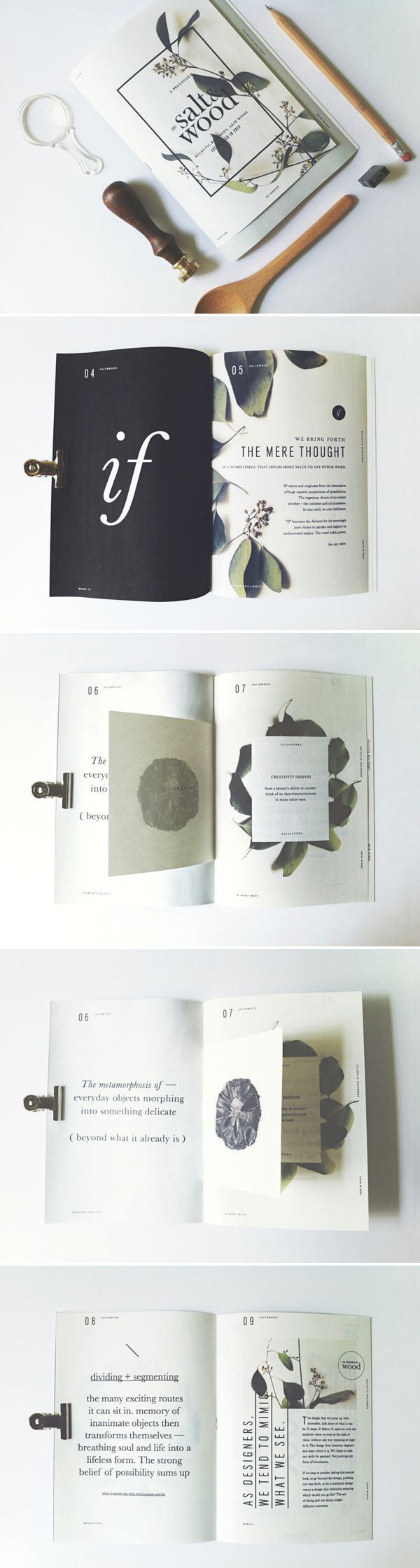 clean layout design