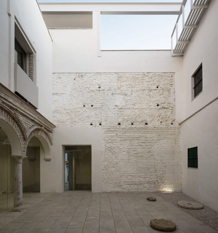 38 Best Renovation House Within A Images On Pinterest Rehabilitación Del Antiguo Colegio Ignacio Halcón García Tore