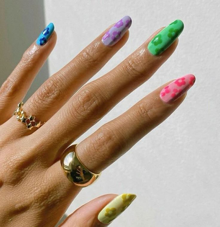 Untitled Funky nails, Retro nails, Swag nails