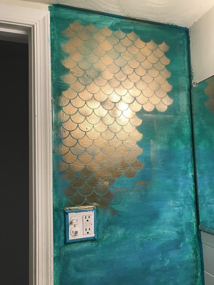 Mermaid Bathroom By Yours Truly In 2019 Mermaid Bathroom By Yours Truly In 2019