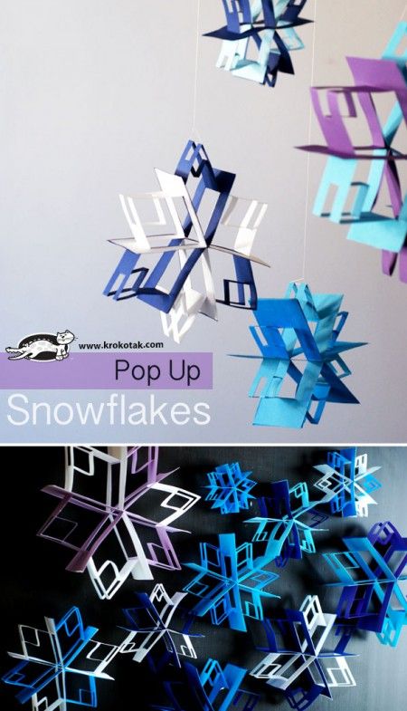 Snowflakes Craft Paper Snowflakes Craft Paper