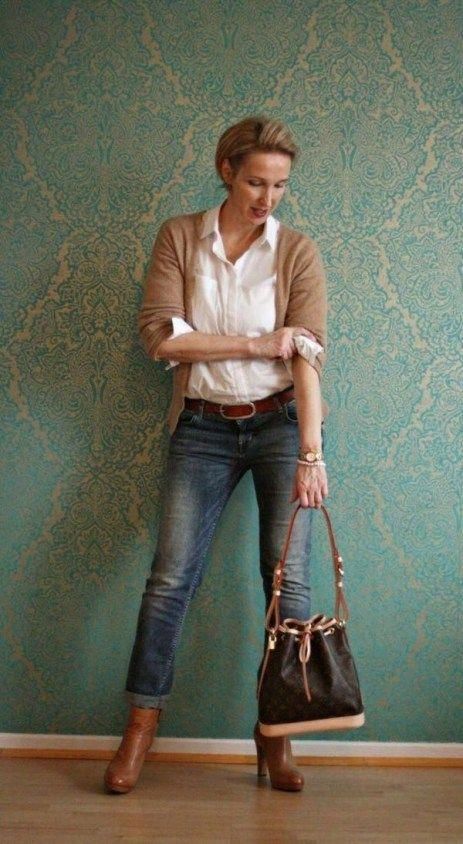 Cute Casual Work Fashion for Women Over 40 39 #womensfashionover50cardigans Cute Casual Work Fashion for Women Over 40 39 #womensfashionover50cardigans