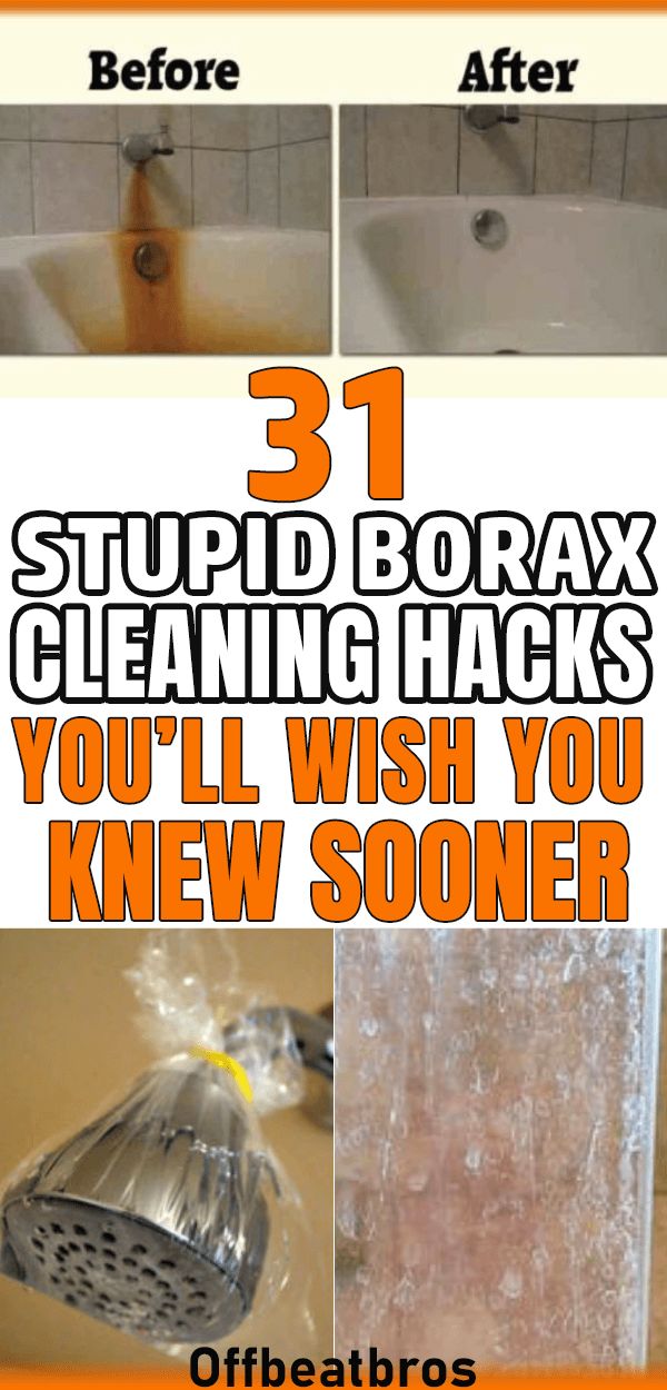 An amazing cleaner - borax. Borax is a great natural cleaner for home with so ma...
