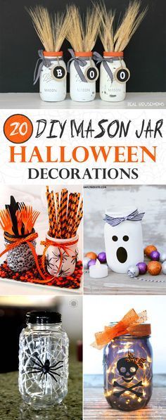 20 amazing mason jar halloween decorations you can make yourself