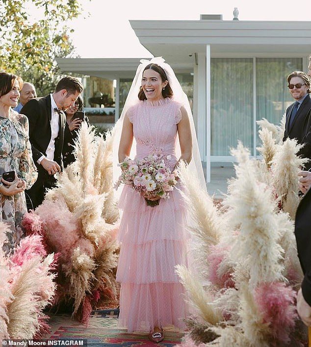 Mandy Moore Shares New Snaps From Wedding With Taylor Goldsmith
