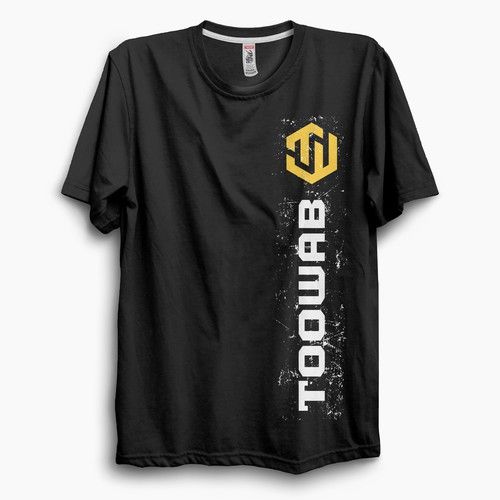 Designs | unique illustration (nostock) with brand logo (provided) for t-shirt series | T-shirt