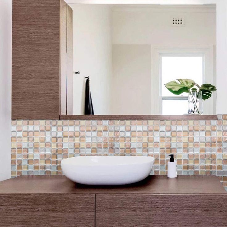 Fliesenfolie Badezimmer Yoillione Fliesenaufkleber Badezimmer Fliesenfolie Mosaik