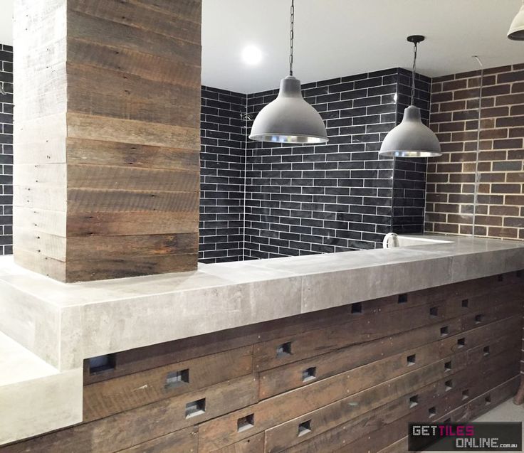 41 Best Wall Tile Images On Pinterest Room Tiles Online And Hume Subway Black Gloss 75x300 Code 00663 Get Tiles Online