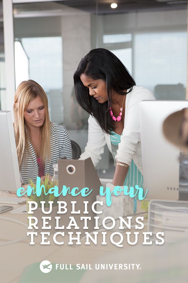 If you’re interested in a career in public relations, a master’s degree from Full Sail University can teach you what goes into being an effective PR professional through hands-on courses. Learn new techniques in managing social media, content marketing and copywriting from industry professionals.