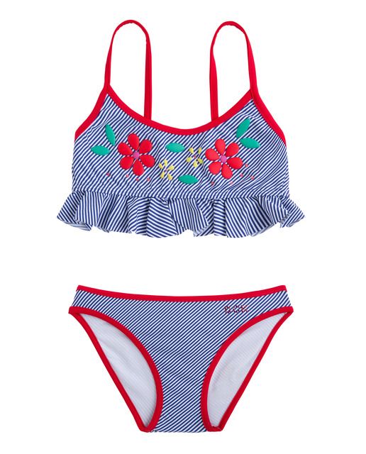 Con Bikini Rayas Kids A Dolores Niña VolanteBanana Cortés De cj35Rq4LA